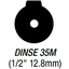 DINSE 35M (1/2" 12.8mm)
